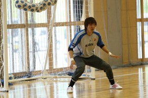 田原FC在籍当時から前田監督の評価も高かった原選手。ついに代表入りを掴み取った。