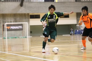 バルドラール浦安の諸江剣語選手。静岡学園の卒業。昨年、エコパアリーナにて行われたU-24年代のフットサル日本代表候補のトレーニングキャンプにも招集された経験を持つ。