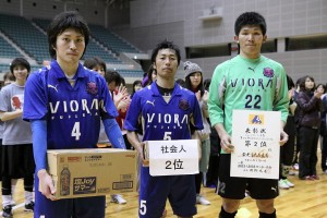 準優勝は大和撫子/VIORA藤枝。今季の東海2部を制し来季は東海1部が戦いの舞台です。