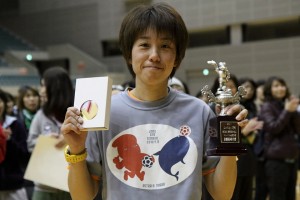 そしてMVPは同チームから小山美佳選手が獲得。