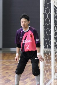 ▲2部リーグMVPに選出された森恵輔選手。（NASPA四日市）チームを1部昇格へ導いた安定した守りが評価された。