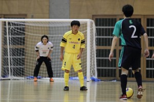 ▲samuraiの朝倉吉彦(4)は再逆転ゴールを含みこの試合2ゴールを記録。勝負どころを見極める戦術眼はさすが。